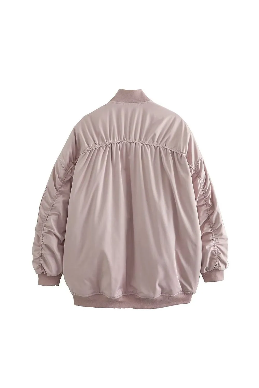 'Mariah' Casual Aviator Bomber Jacket
