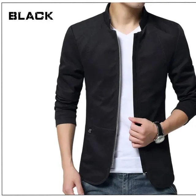 Men JacketNew Design Fashion Jacket Men Slim Fit Business Casual Jacket Men XL S158793