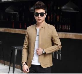 Men JacketNew Design Fashion Jacket Men Slim Fit Business Casual Jacket Men XL S158793