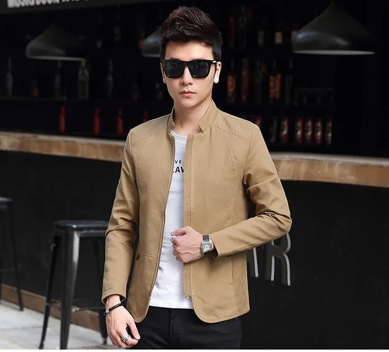 Men JacketNew Design Fashion Jacket Men Slim Fit Business Casual Jacket Men XL S158793