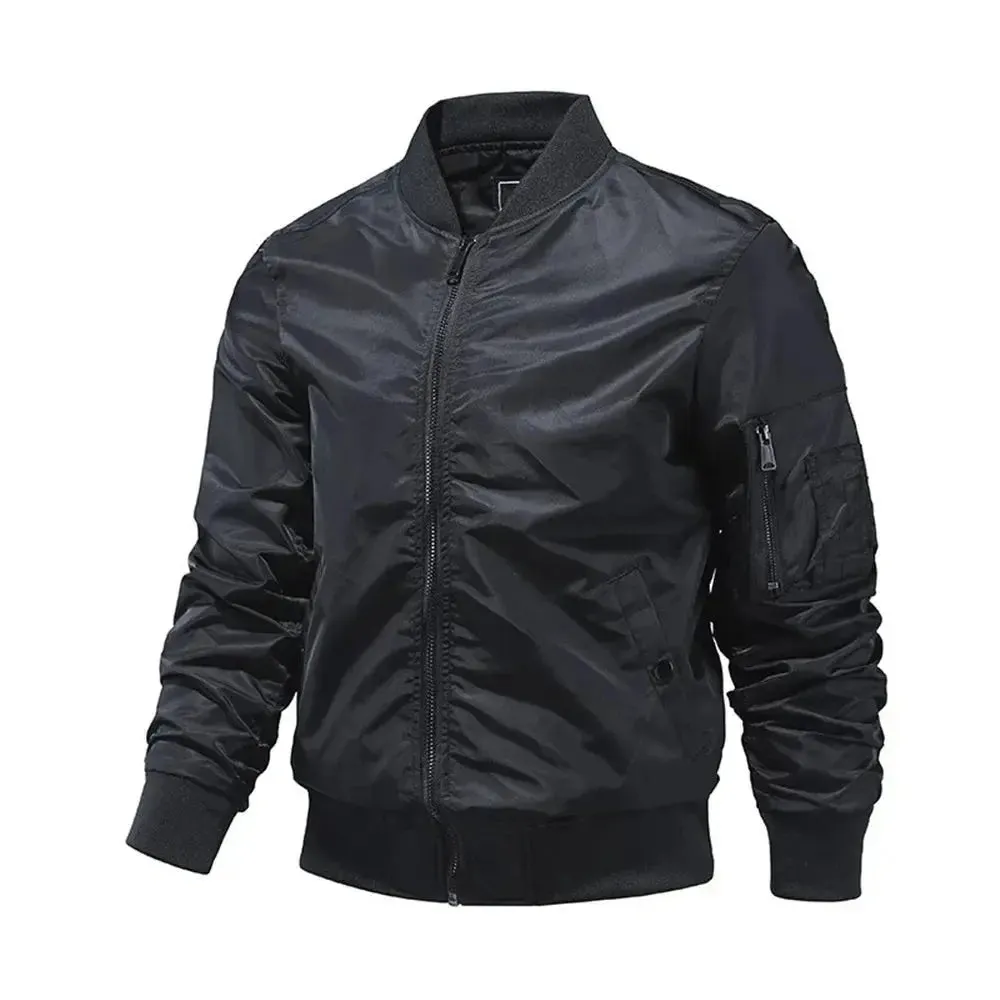 Mens Bomber Jacket 2025 New Spring Autumn Male Baseball Jackets