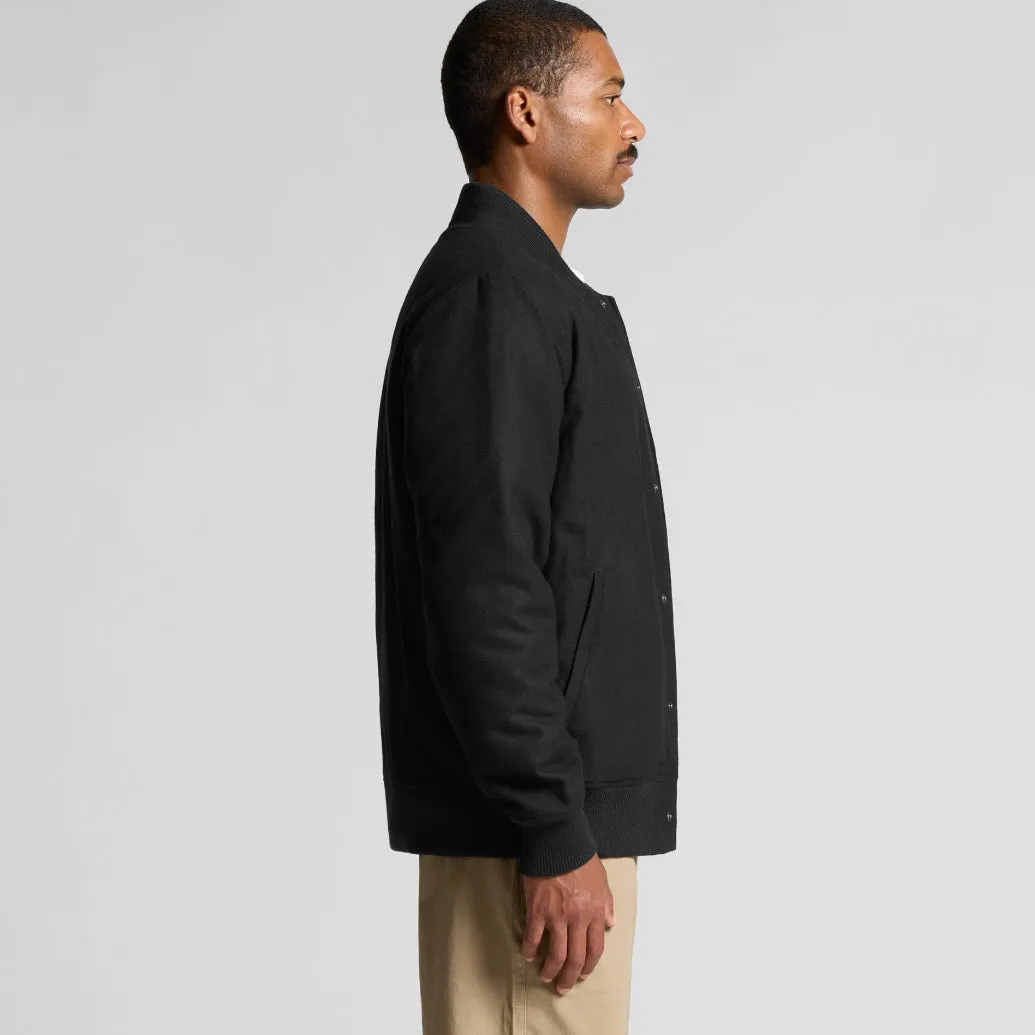 Mens Felt Bomber Jacket (AS-5512)