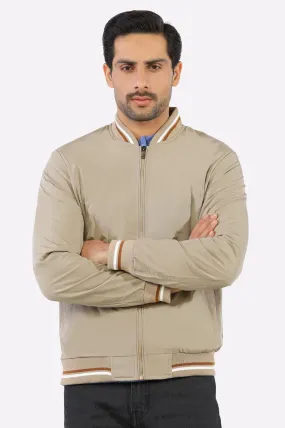 Men's Khaki Bomber Jacket