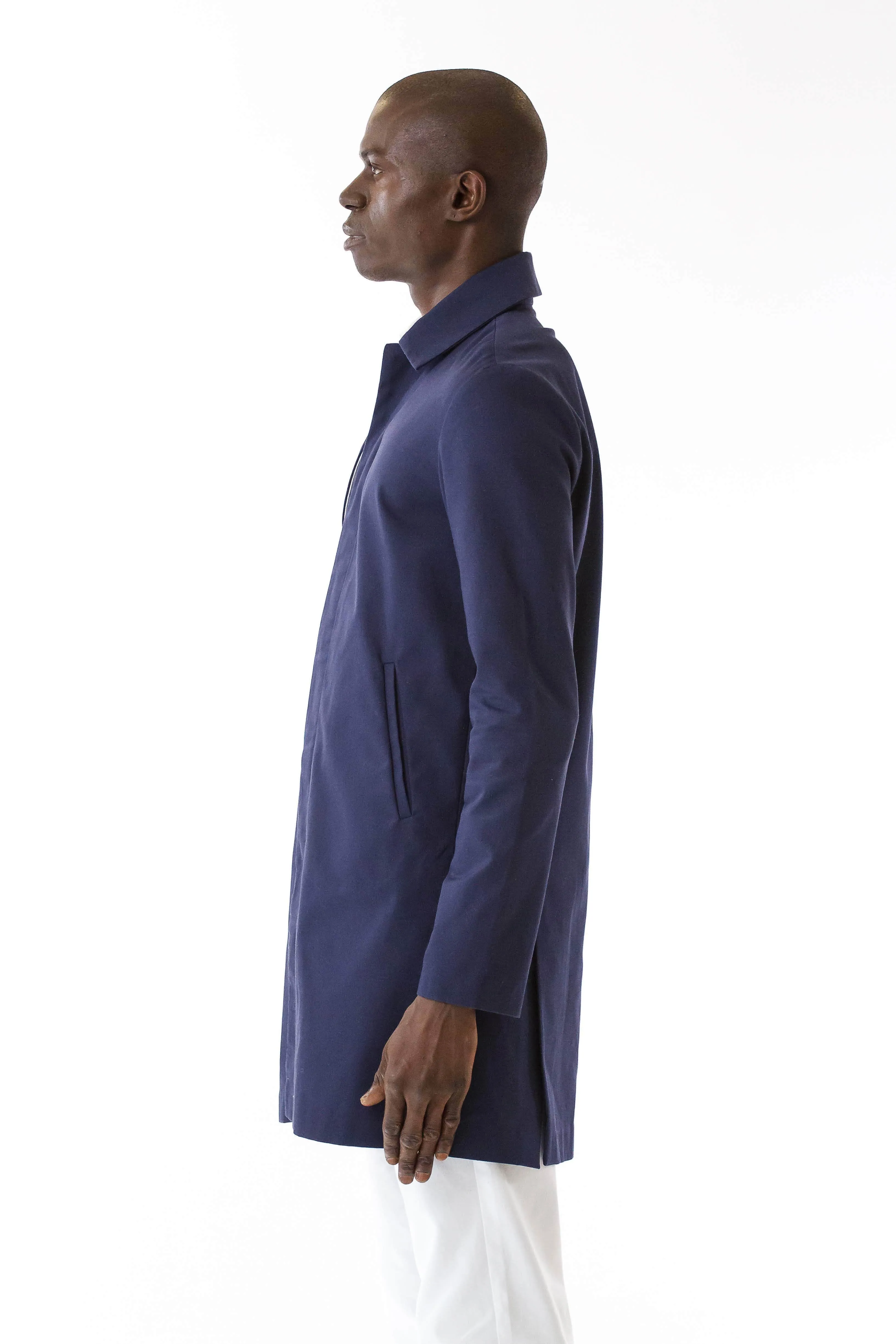 Mens Long Mackintosh Jacket