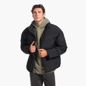 Men's Peak Puffer Jacket | Black