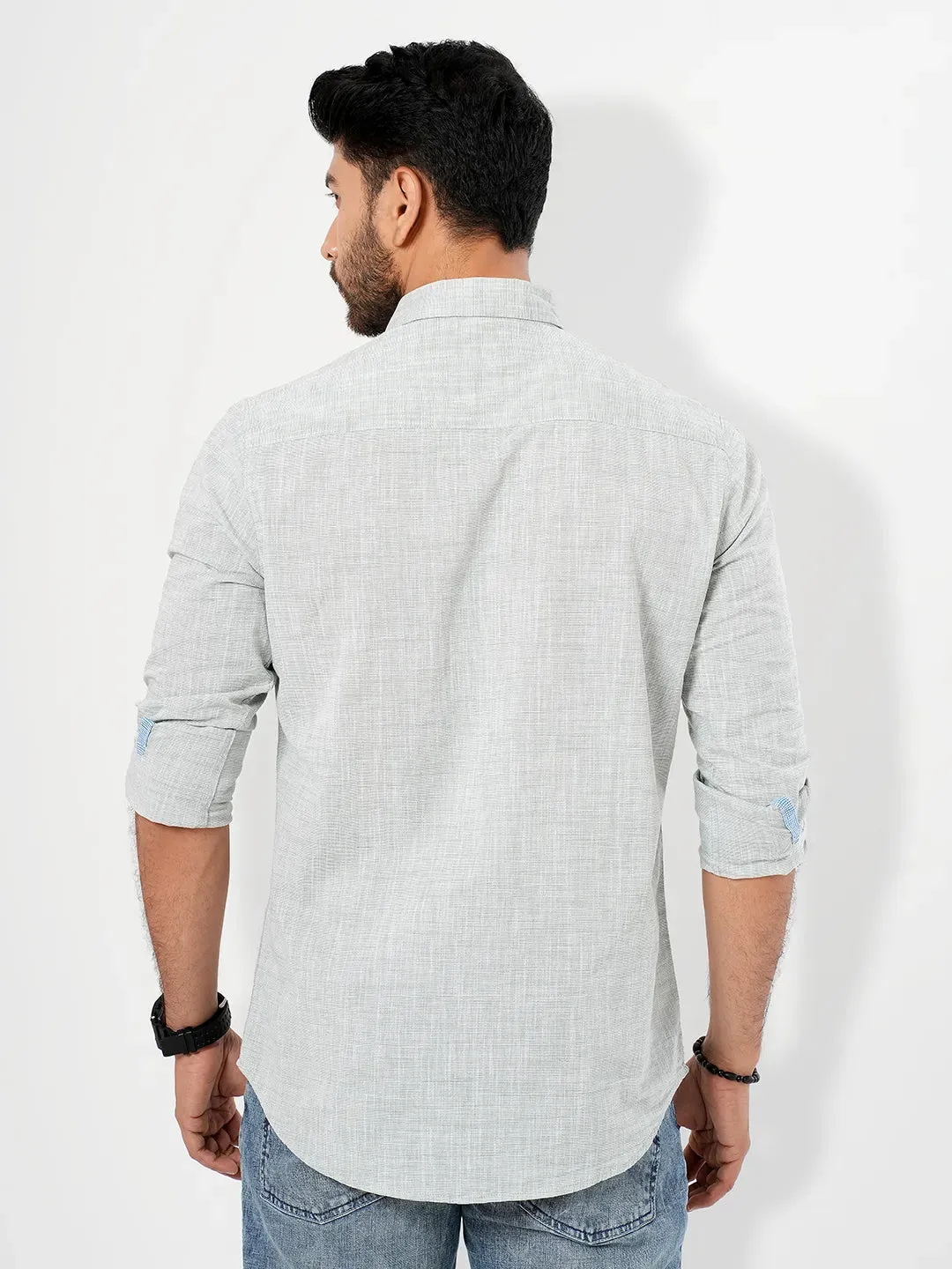 Men's Solid  Casual Shirt