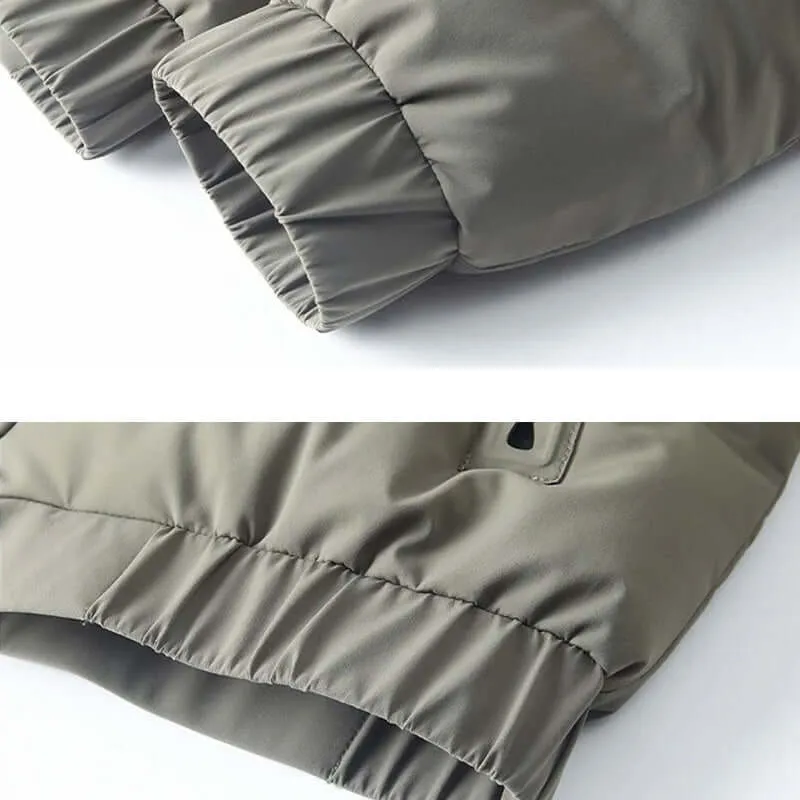 Men's Winter Duck Down Insulated Puffer Jacket