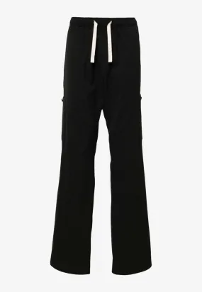 Monogram Drawstring Cargo Pants