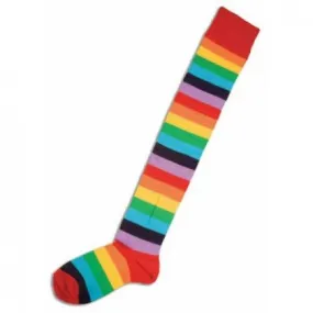 Multicolor clown socks - Rainbow