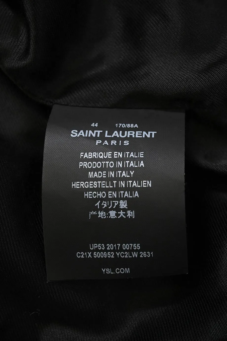 [MW292] Saint Laurent | Jacket