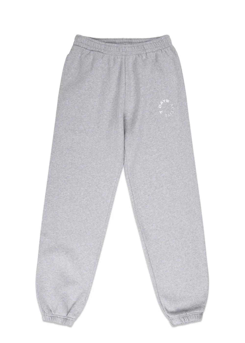 Organic Sweat Pants - Heather Grey