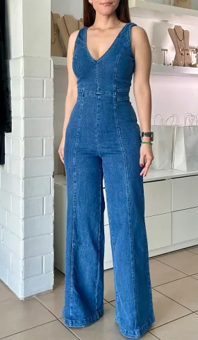 Perfect Denim Jumpsuit