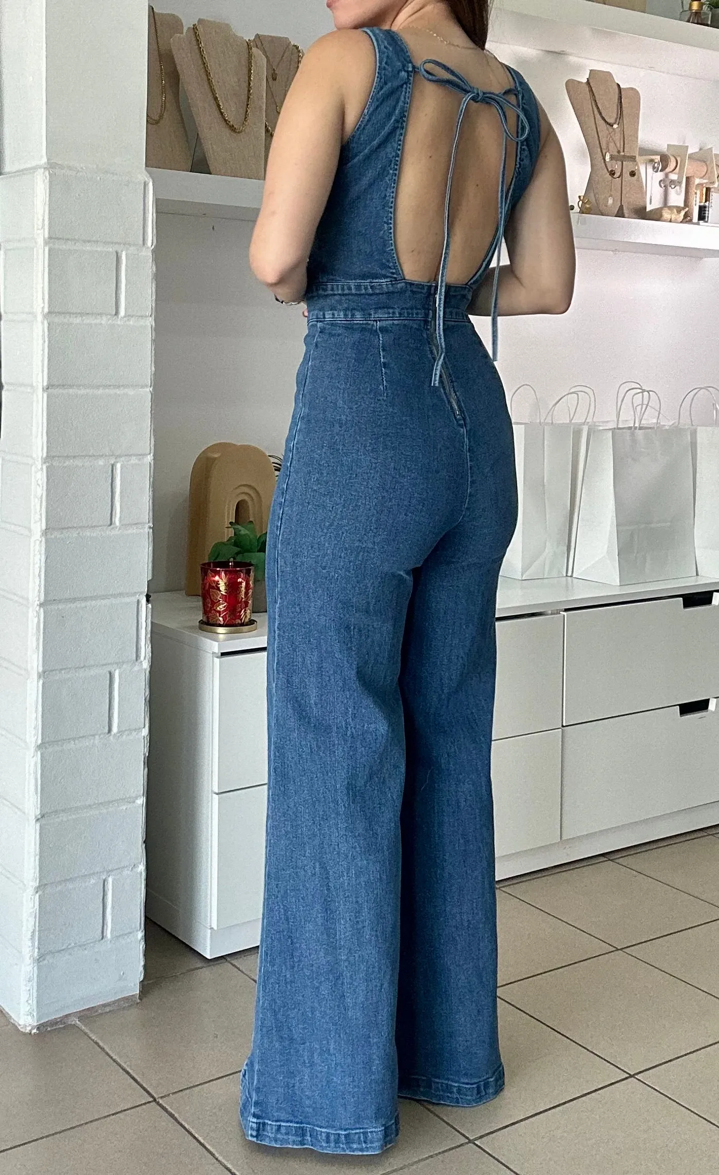 Perfect Denim Jumpsuit