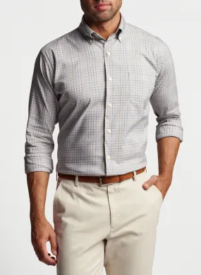 Peter Millar - Thacker Crown Lite Cotton-Blend Sport Shirt - British Grey