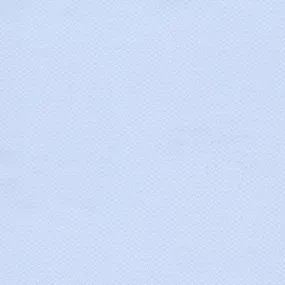 Printed Solid White Fabric with Sky Blue Basketweave Pattern Classic Custom Shirt