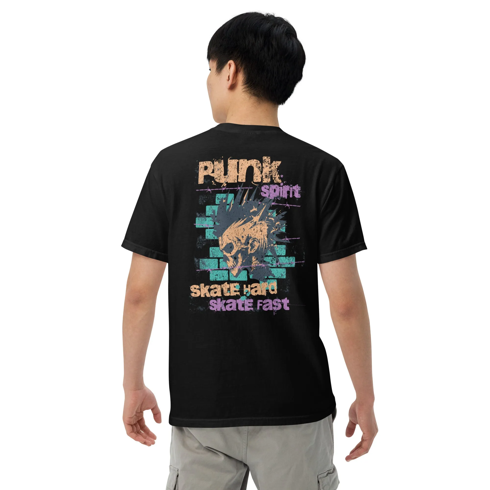 Punk Spirit Skate Hard Skate Fast T-Shirt
