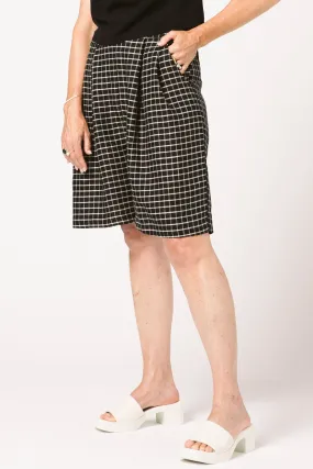 Railspur Culottes Black Check