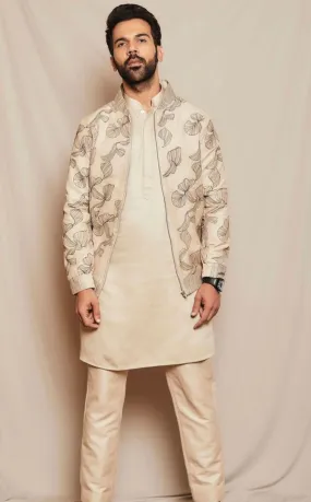 Rajkummar Rao In I And You Jacket Set In Beige