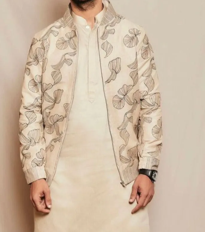 Rajkummar Rao In I And You Jacket Set In Beige