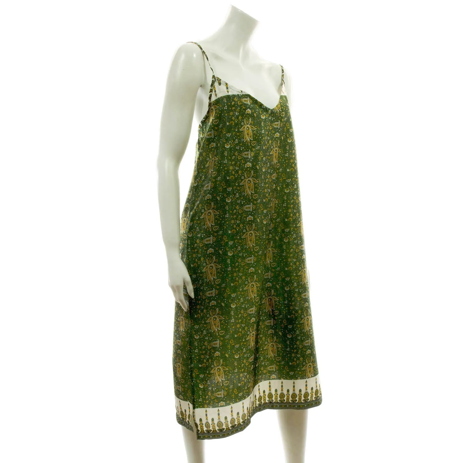 Recycled Sari Slip Dress