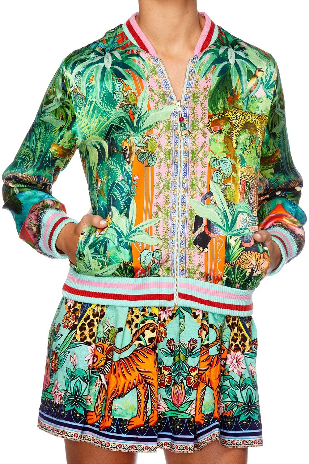 REVERSIBLE BOMBER JACKET BENNYS BLESSING