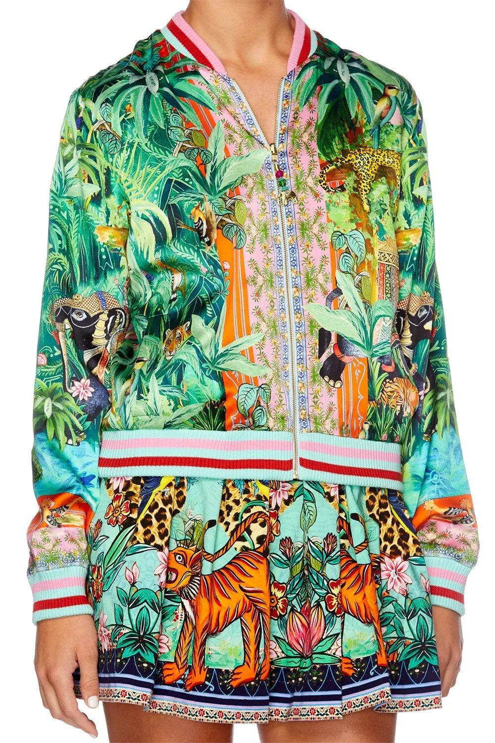 REVERSIBLE BOMBER JACKET BENNYS BLESSING