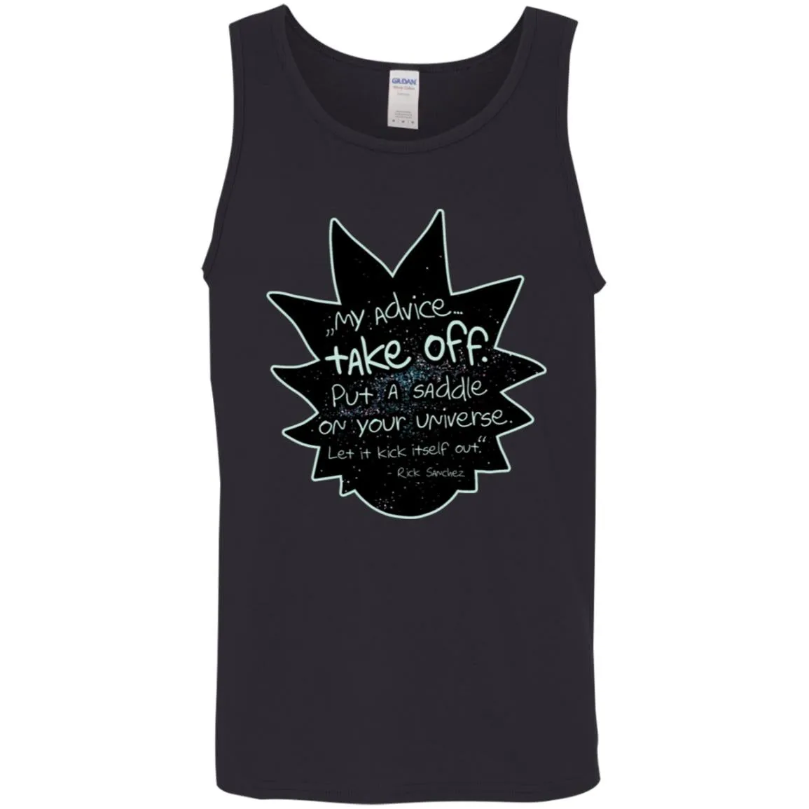 Rick And Morty My Advice  Take Off Men Tank Top