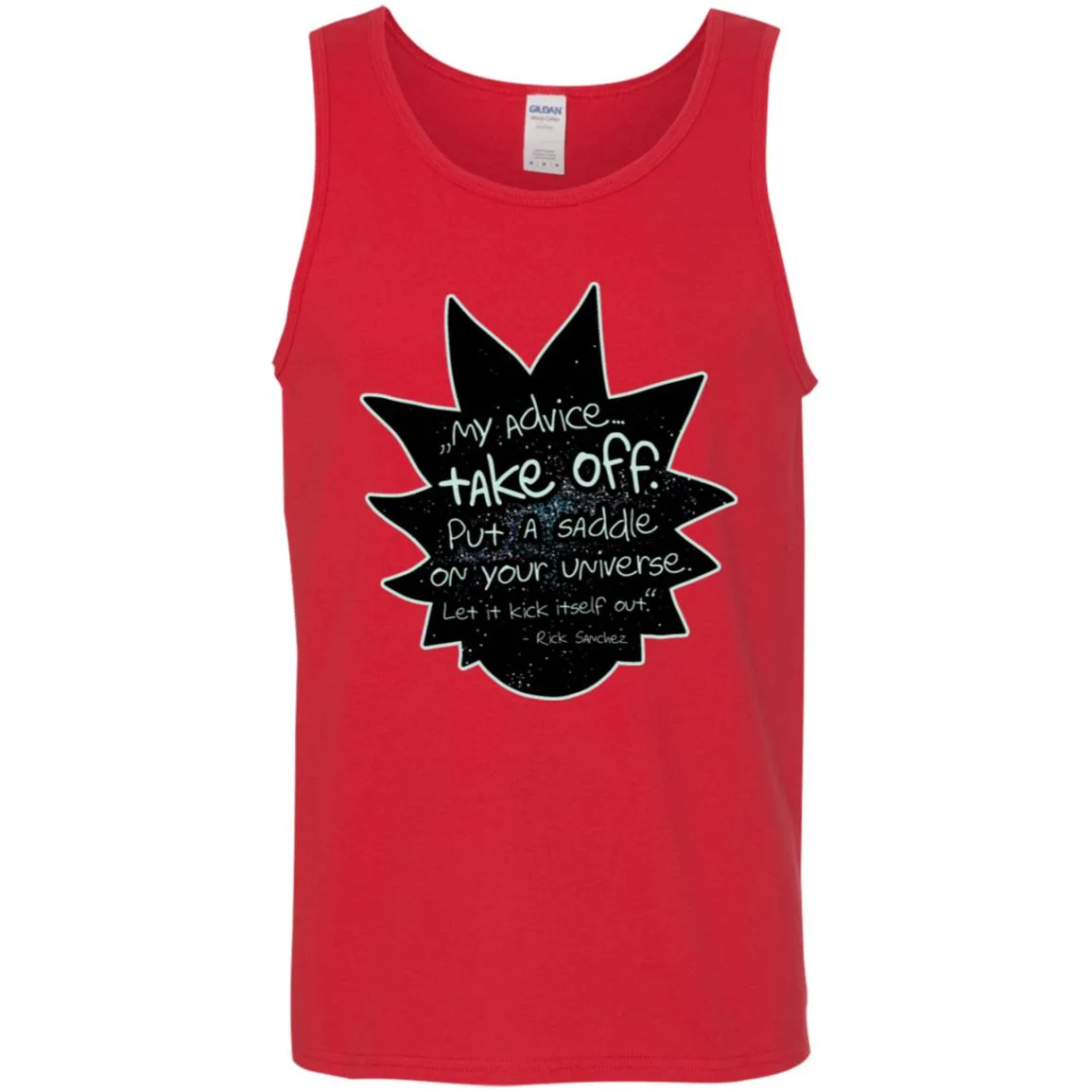 Rick And Morty My Advice  Take Off Men Tank Top