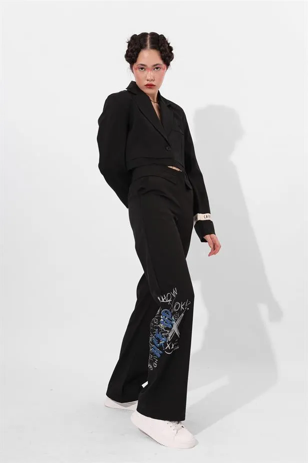 RYN Wholesale Craft Punk Pants Black - Viladecáns