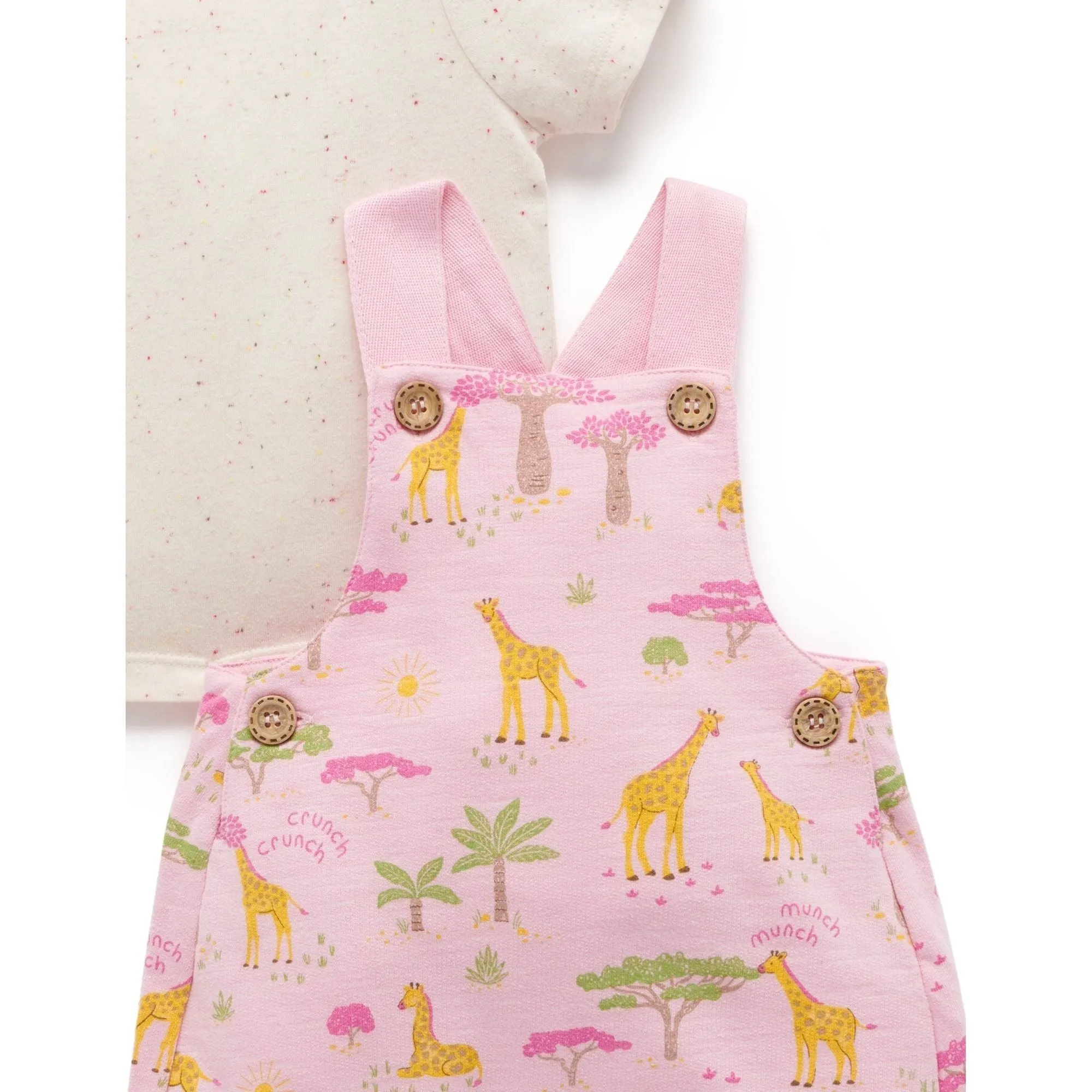 Safari Overall Set - Giraffe