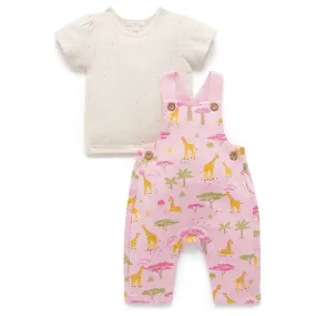 Safari Overall Set - Giraffe