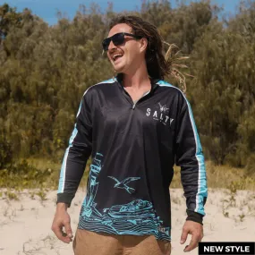 Salty Captain Apparel  - Seven Seas | Adult Fishing Shirt