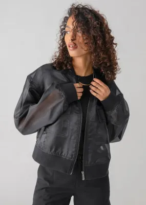 Sanctuary Skyline Organza Bomber- Black