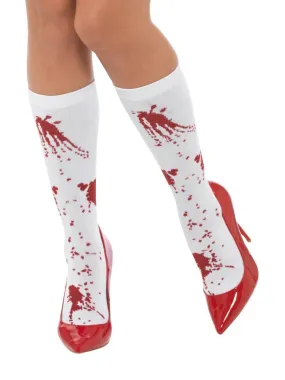Smiffys Blood Splatter Socks - 44773