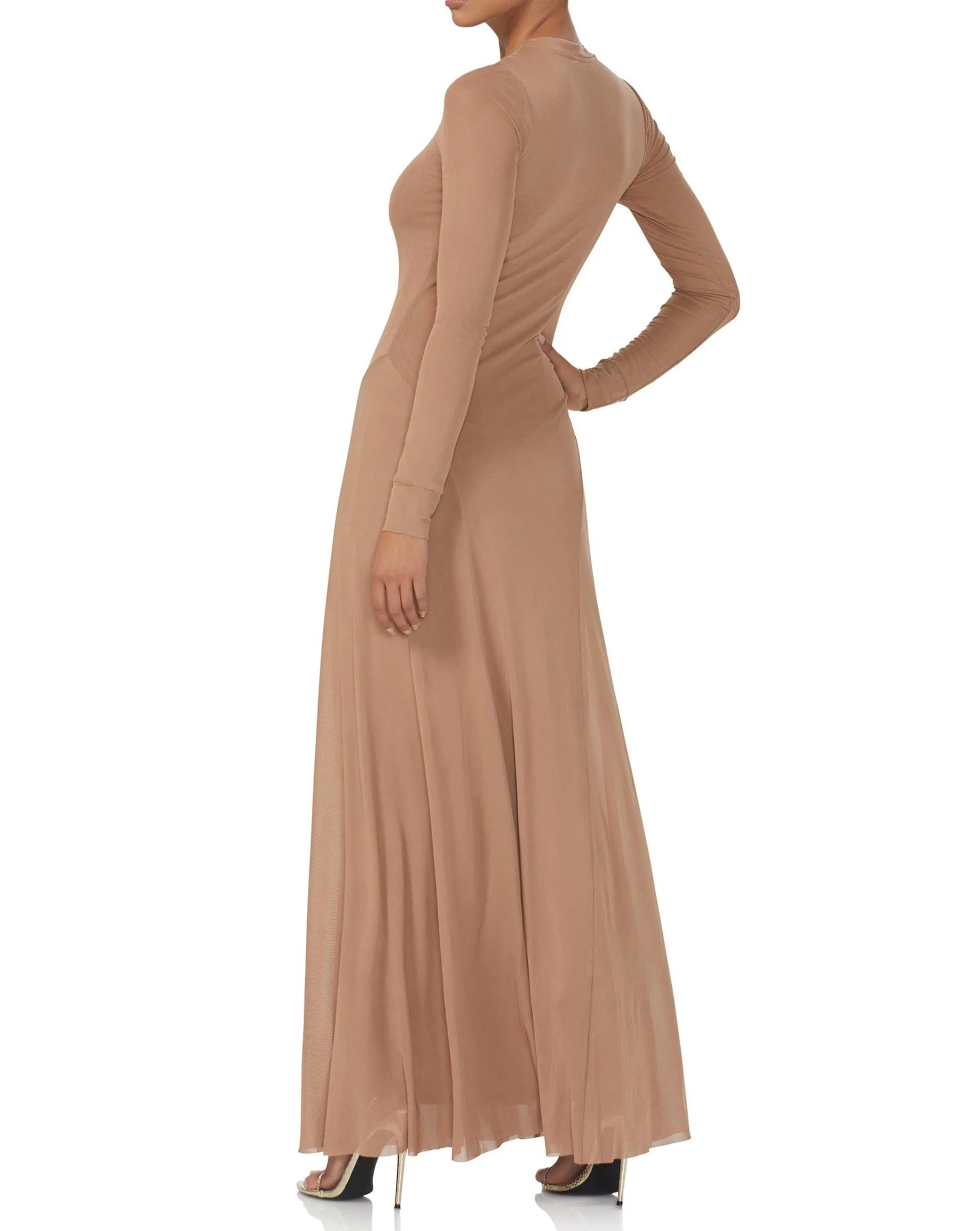 Somi Maxi Dress-Raw Umber ONLY 2 LEFT! by Crescent