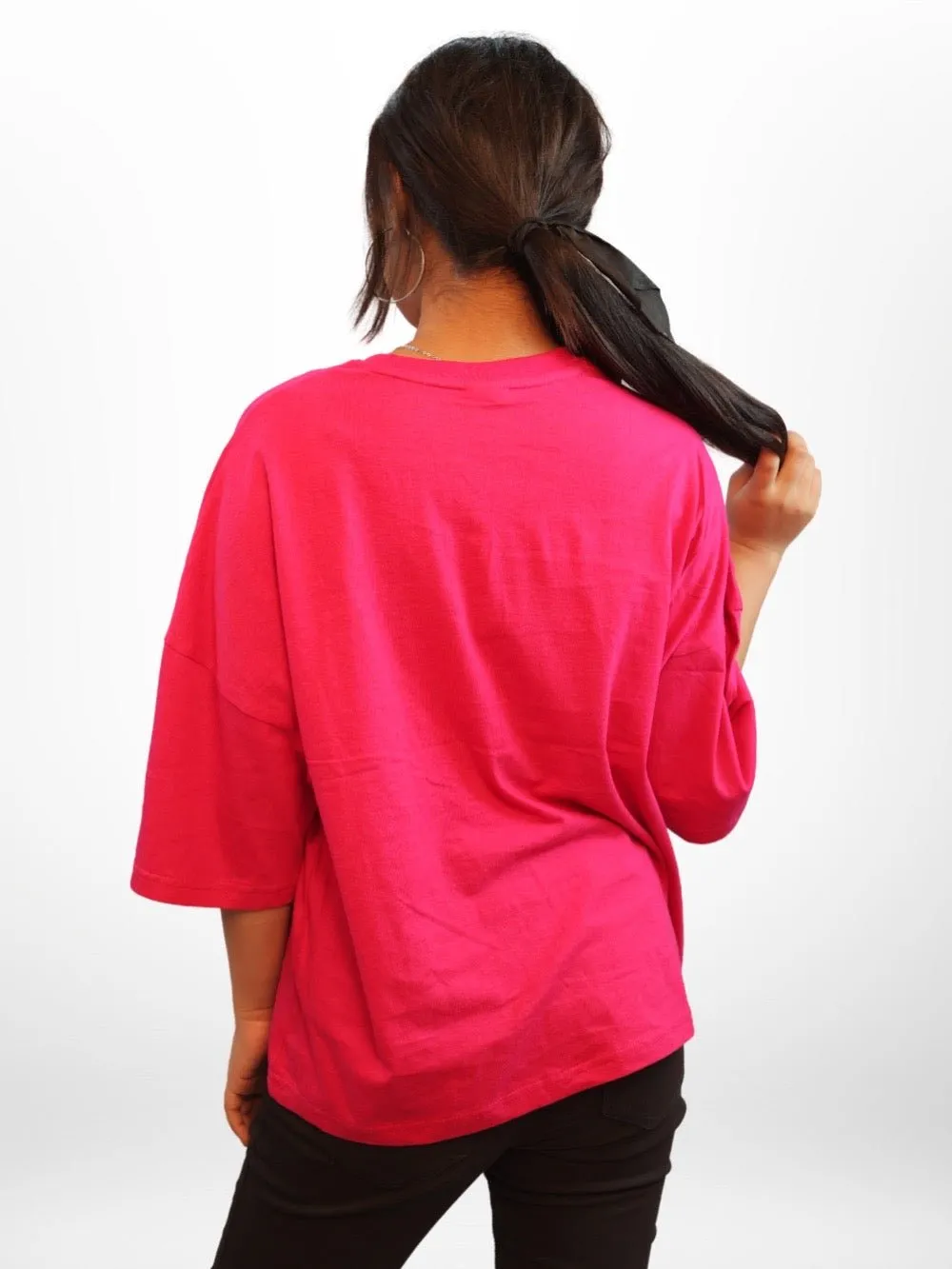 SPIDER-MAN: JUST YOUR FRIENDLY NEIGHBOURHOOD Graphic Printed Womens Drop Shoulder T-shirt Legacy Boutiques Dhaka