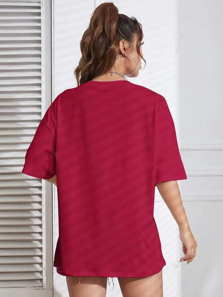 SPIDER-MAN: JUST YOUR FRIENDLY NEIGHBOURHOOD Graphic Printed Womens Drop Shoulder T-shirt Legacy Boutiques Dhaka