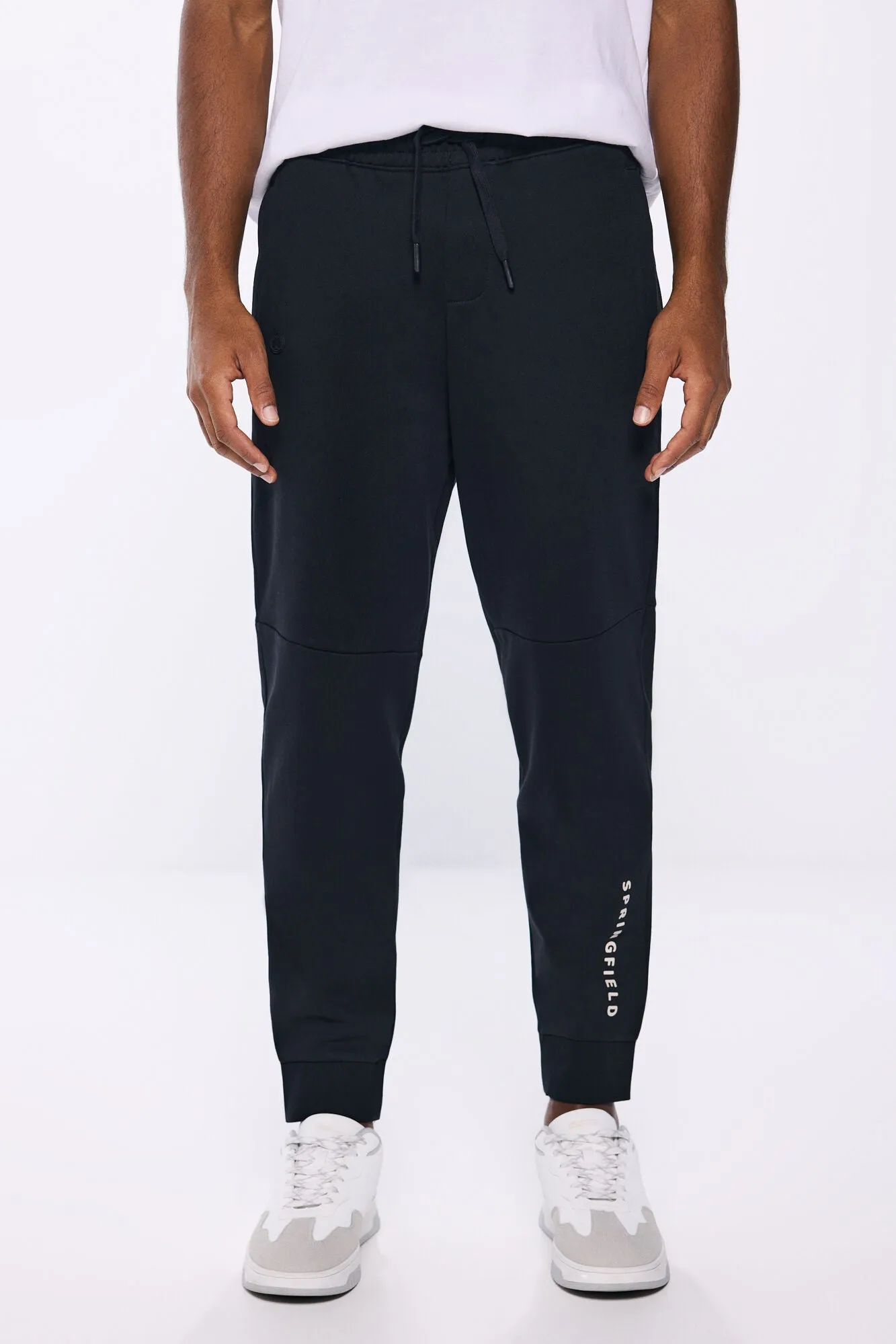Springfield print jogger Pants