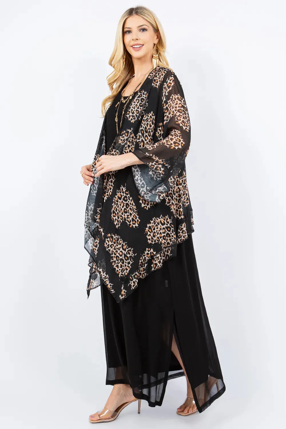 Sterling Style Short Butterfly Jacket - VC197SBJ LEOPARD HEART