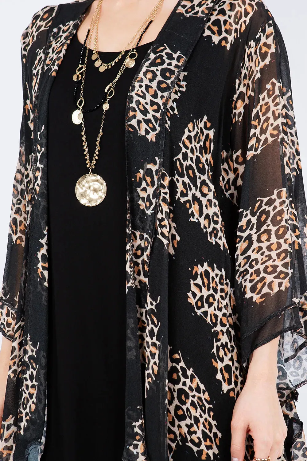 Sterling Style Short Butterfly Jacket - VC197SBJ LEOPARD HEART