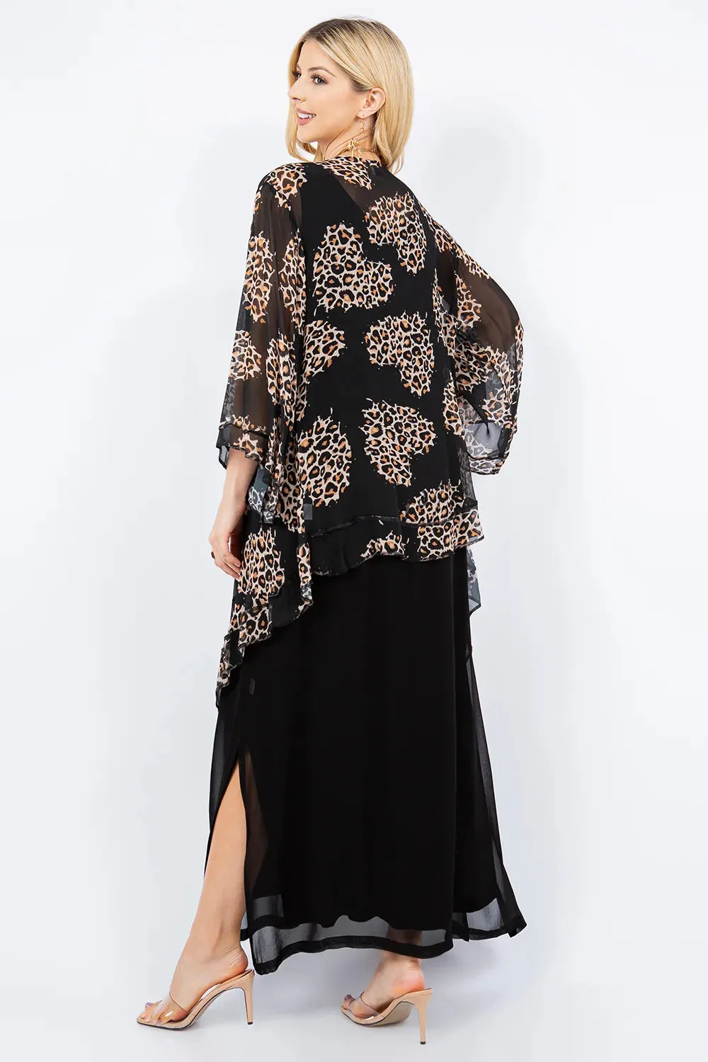 Sterling Style Short Butterfly Jacket - VC197SBJ LEOPARD HEART