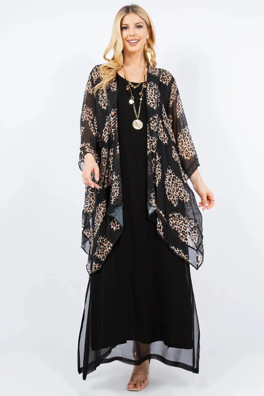 Sterling Style Short Butterfly Jacket - VC197SBJ LEOPARD HEART
