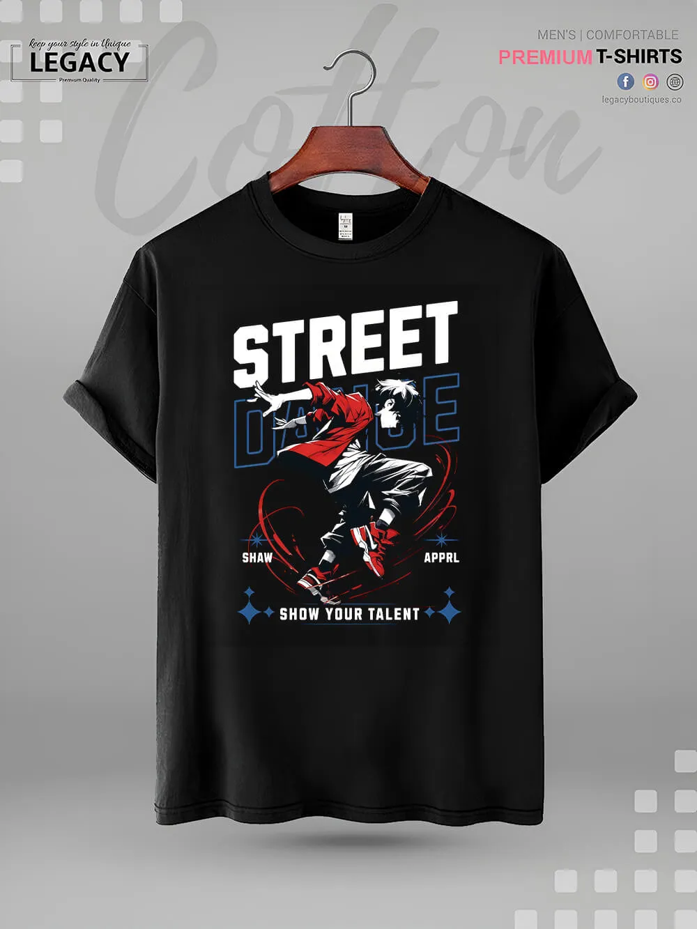Street Dancer Mens XXXL Tshirt In Lowest Price Only In BD