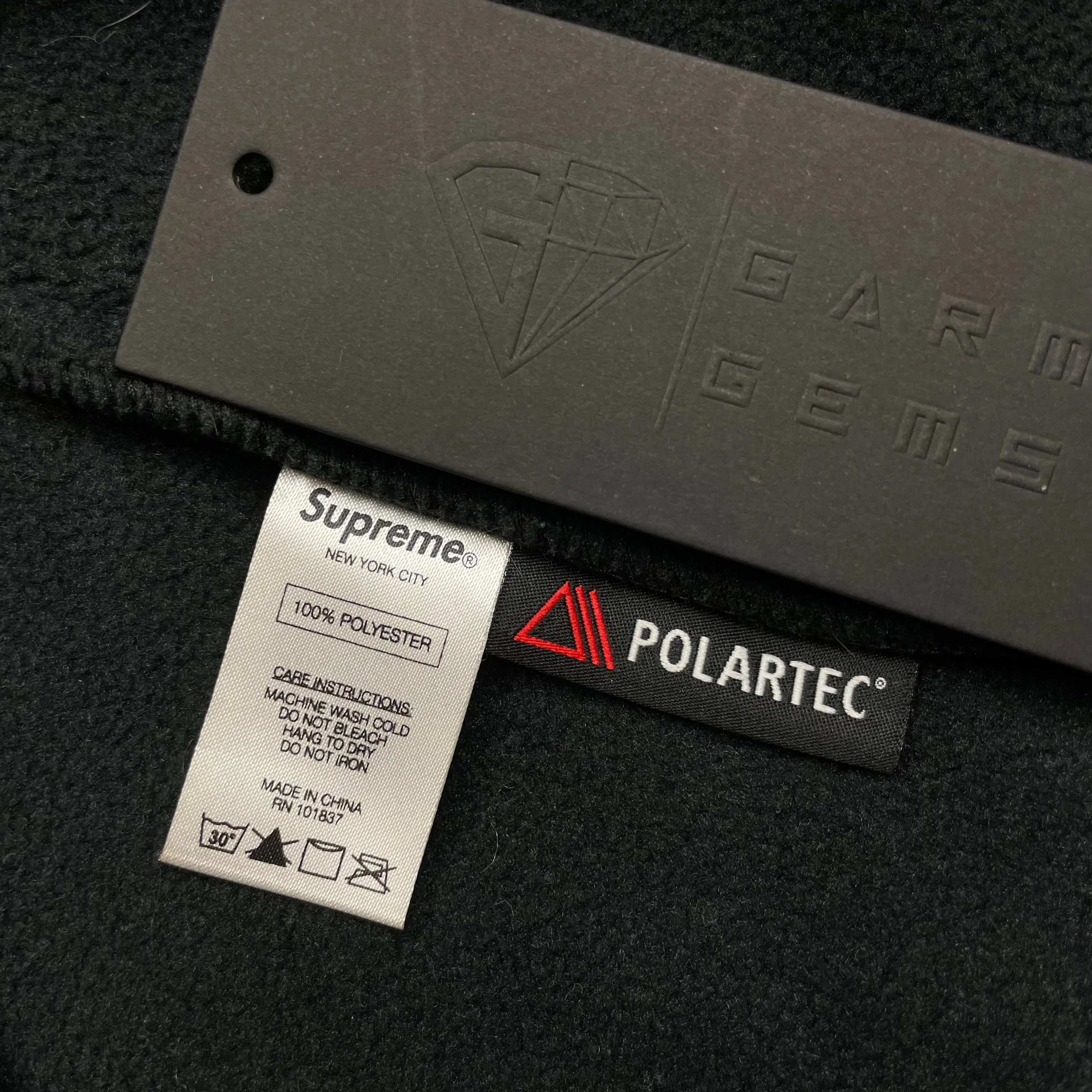 Supreme Polartec Varsity Bomber Jacket