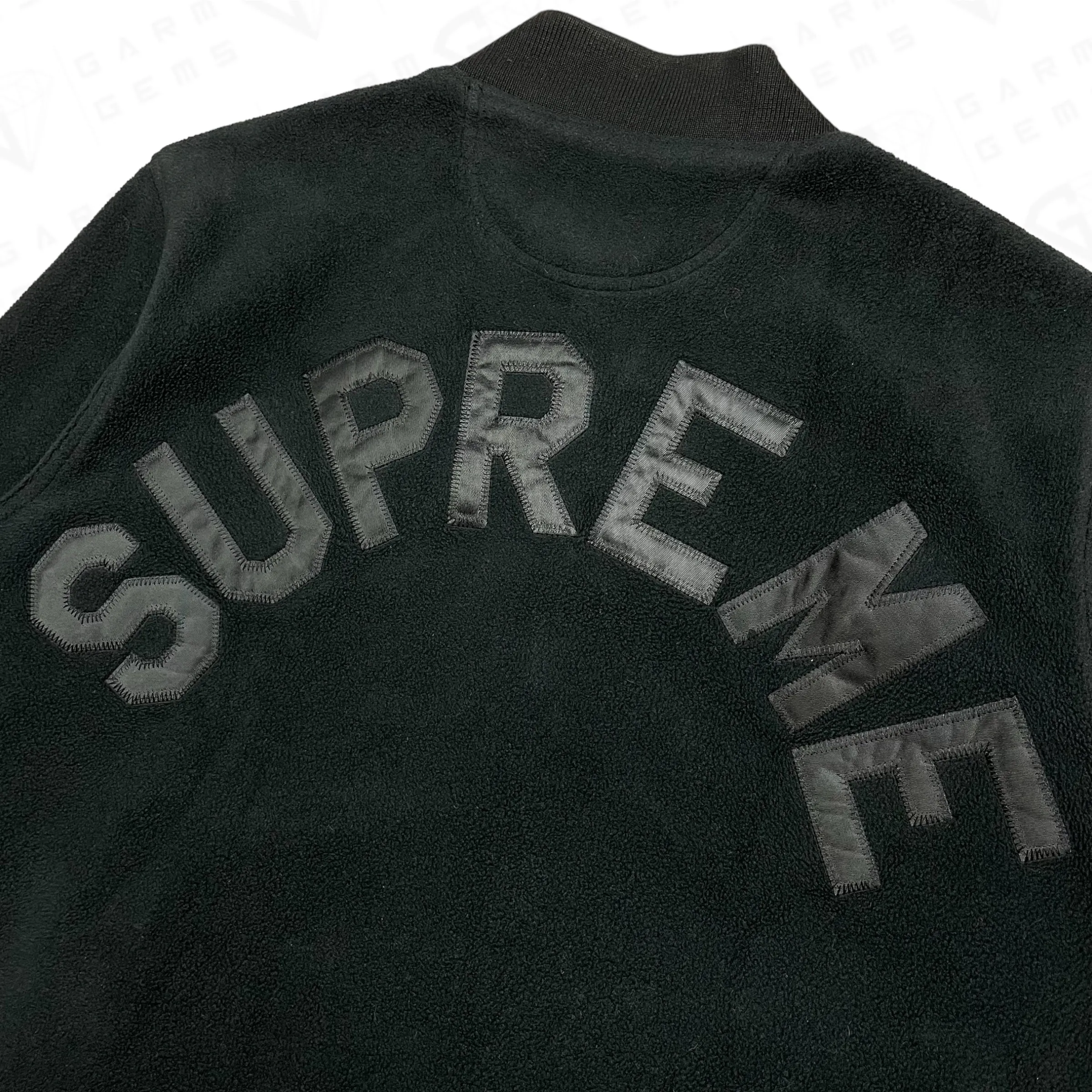 Supreme Polartec Varsity Bomber Jacket