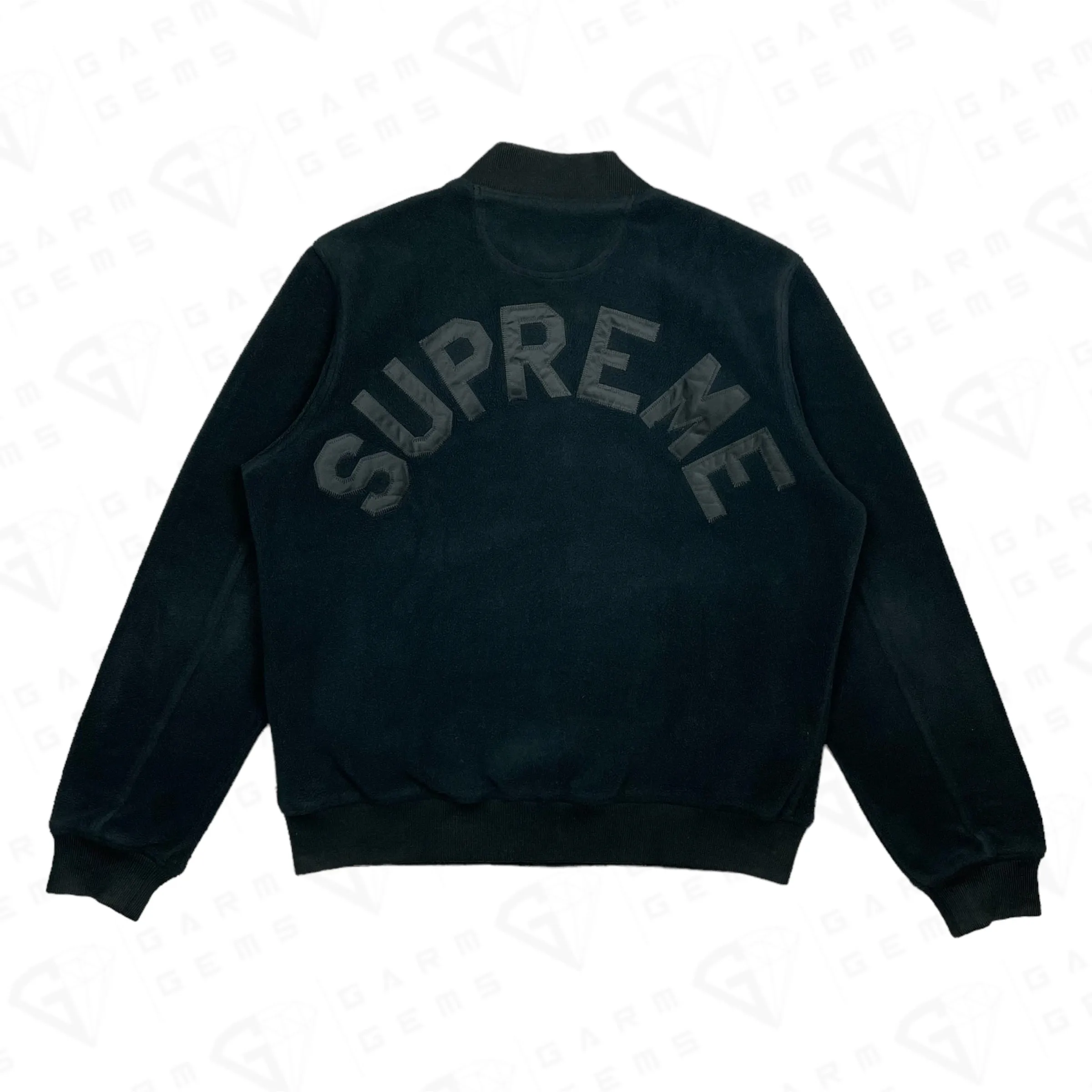 Supreme Polartec Varsity Bomber Jacket