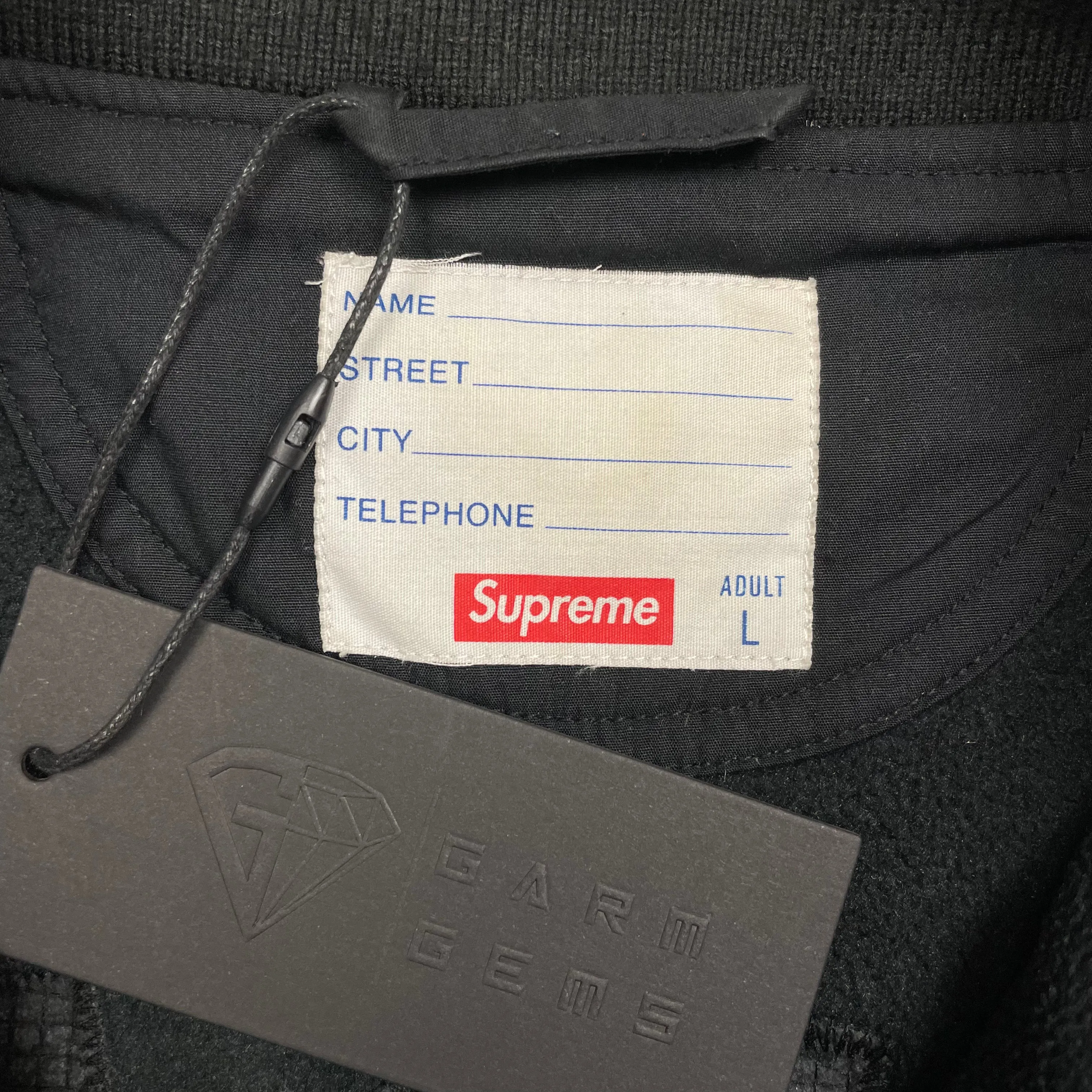 Supreme Polartec Varsity Bomber Jacket