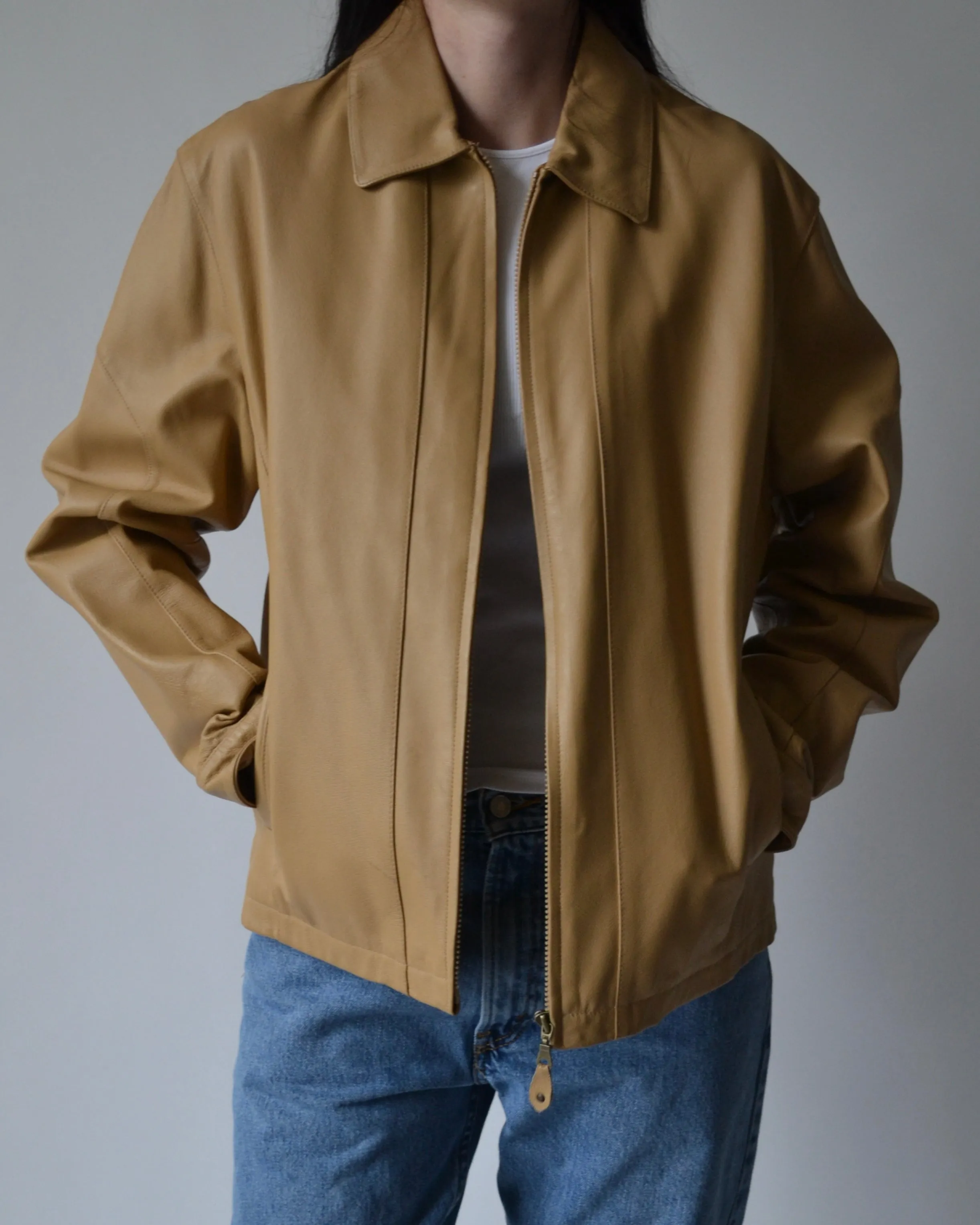 Tan Leather Jacket