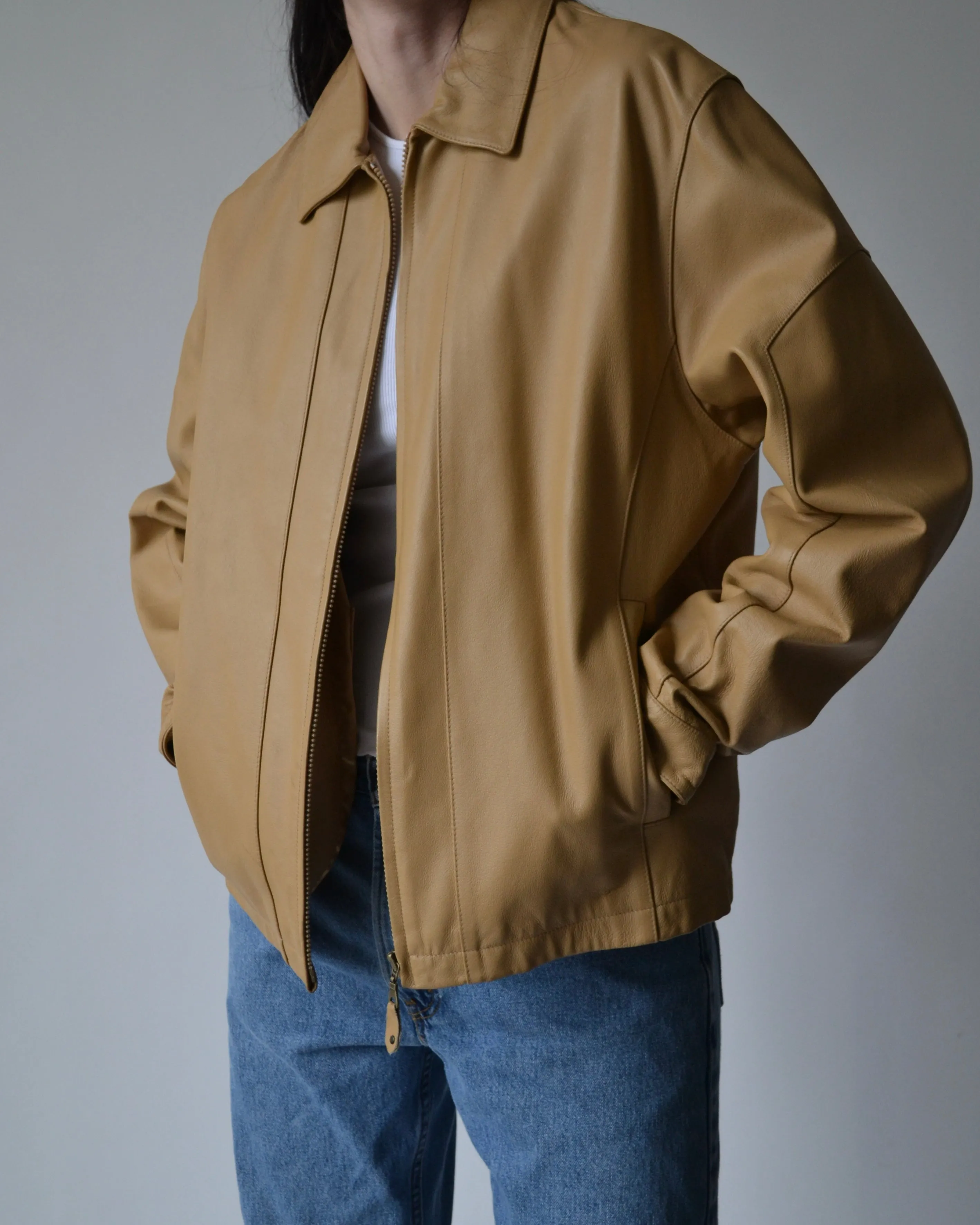 Tan Leather Jacket