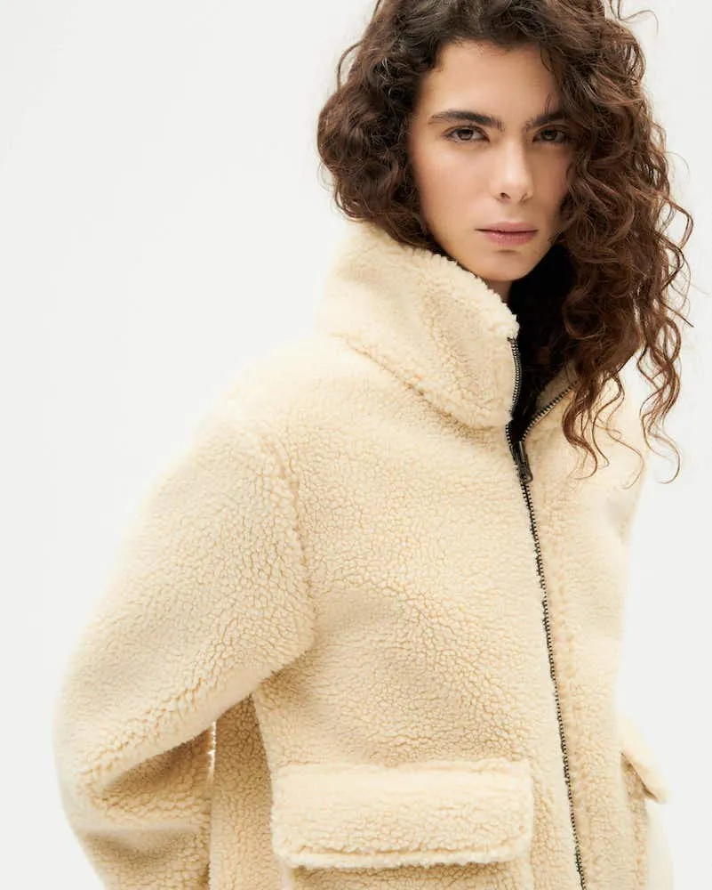 THINKING MU Sophie jacket ivory women